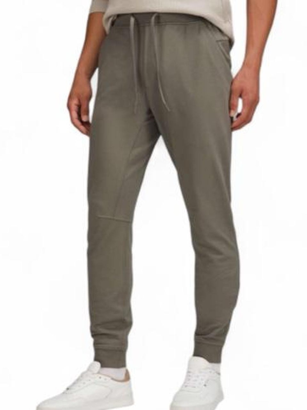 Lululemon City Sweat Jogger Grey Sage Men’s Size M Pants Golf Drawstring Logo